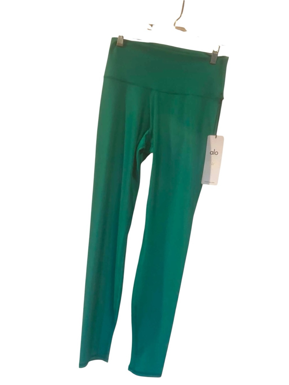 NWT Alo Yoga High Waist Airlift Legging EMERALD Size Large